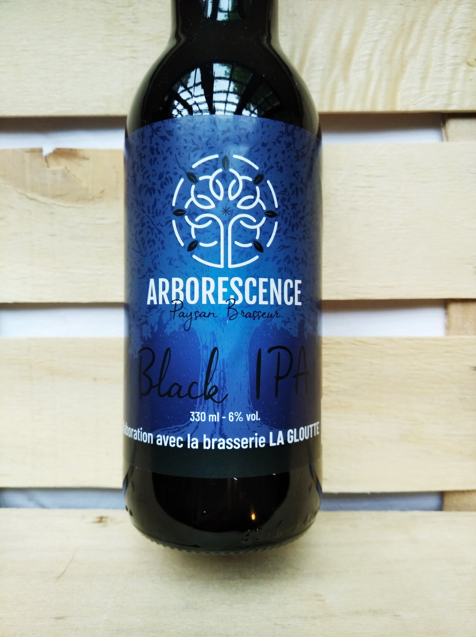 BIERE "Dans l'ombre" Brune - 75 cl - 6 % vol. d'alcool -
